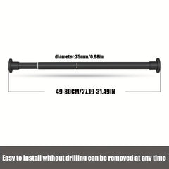 Stainless Steel Telescopic Rod for Installation and Drying