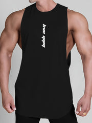 Men's Athletic Tank Top Moisture Wicking Vest for Sports Workout Fitness