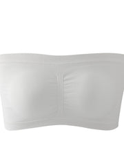  Padded Seamless Bra Tube Top Women's Sexy Crop Top