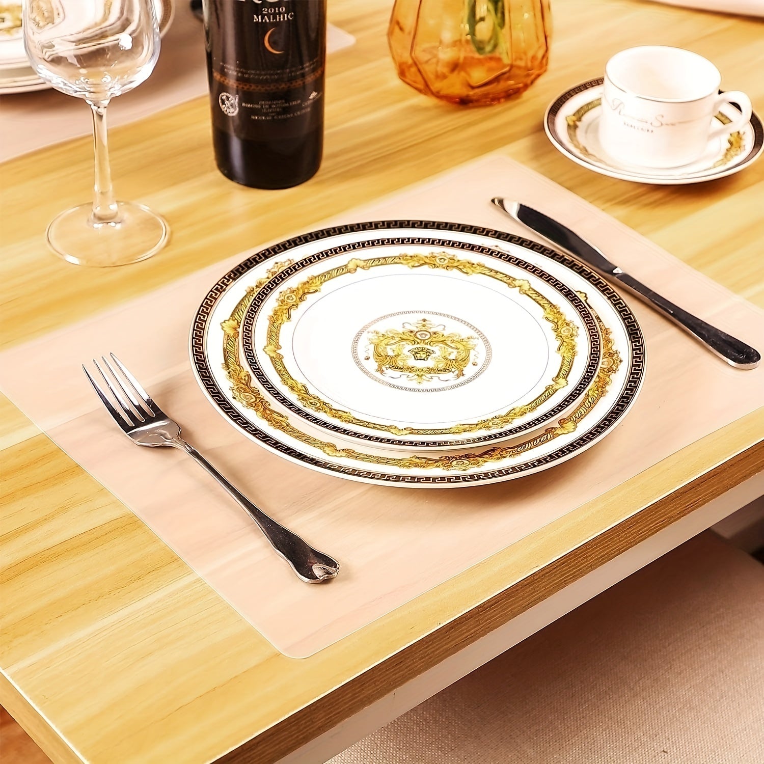 18pcs Flexible Plastic Cutting Board Placemats Chopping Mats Kitchen Tool