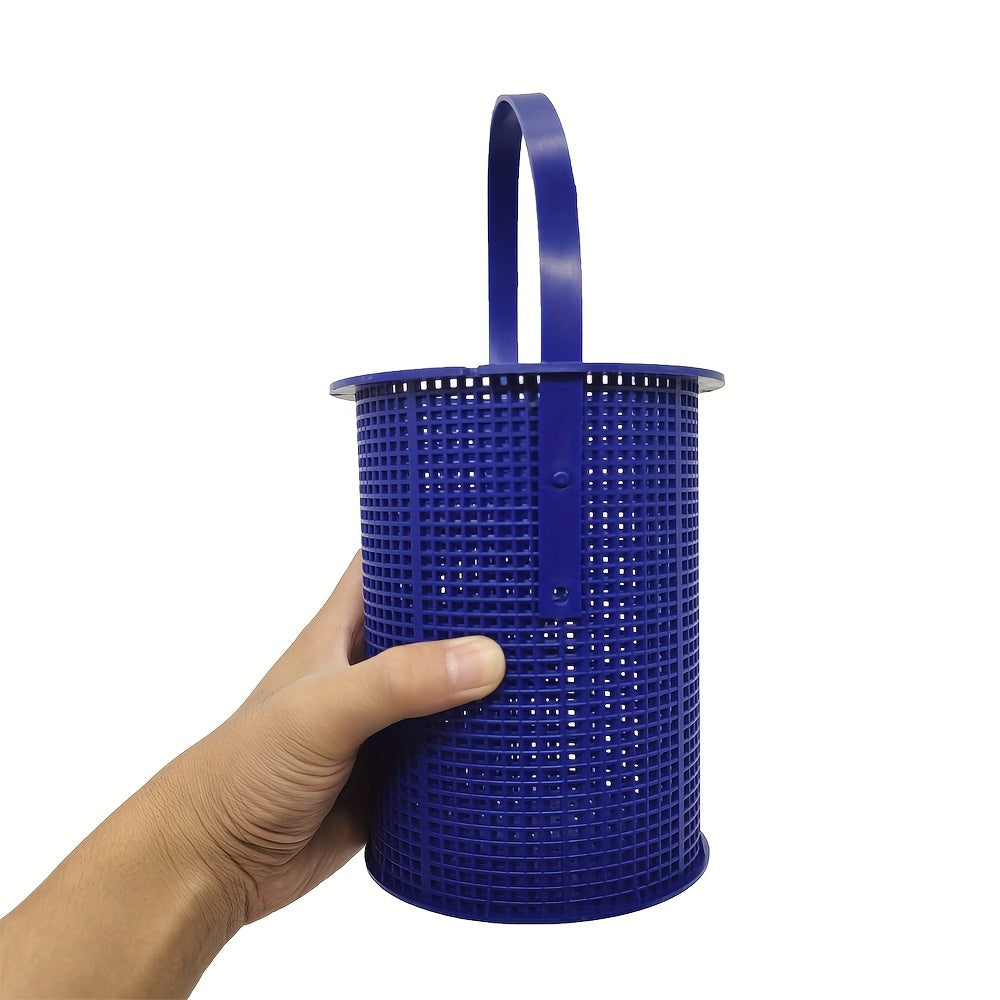 Pool Pump Basket Replacement for Debris Removal and Cleaning