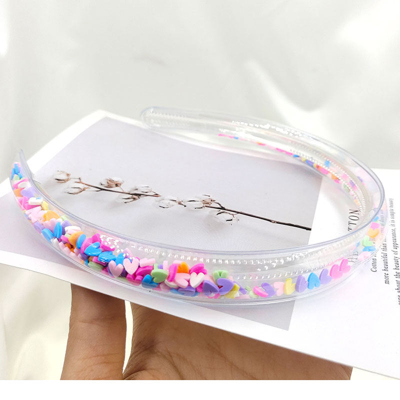 Girls Glitter Sequin Soft Headbands Hair Accessories