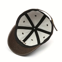 Vintage Distressed Embroidered Baseball Cap