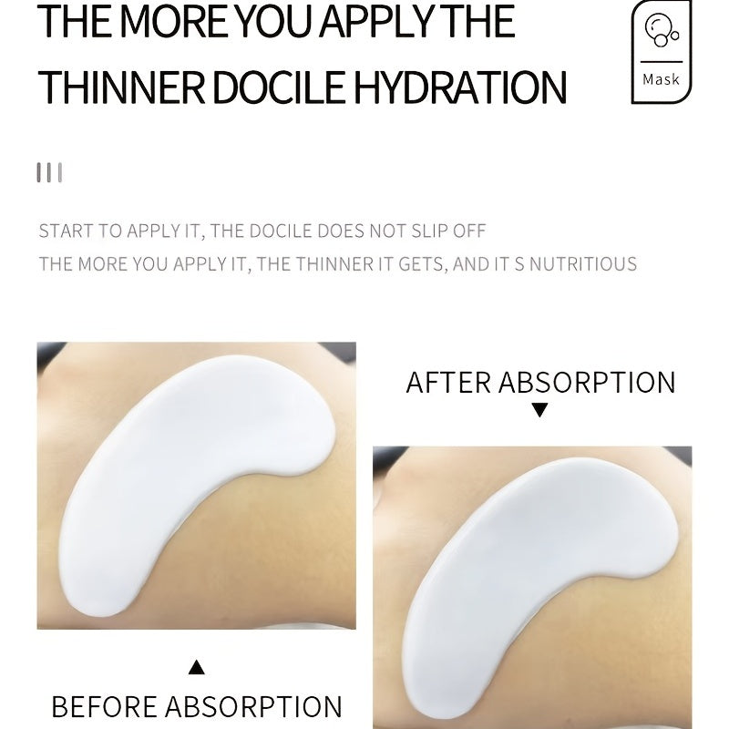 Pearl Serum Under Eye Mask Reduce Dark Circles Puffiness Wrinkles