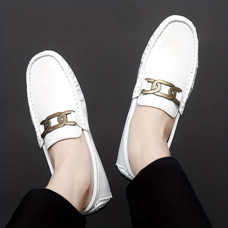 Men's Lightweight Horsebit Loafers - Non Slip Casual Shoes
