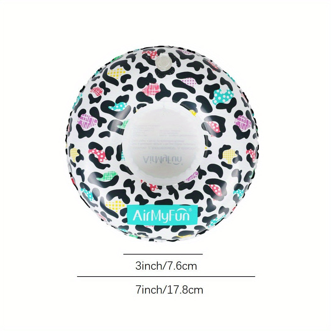 Leopard Print Inflatable Drink Holder