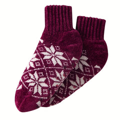 Geometric Pattern Socks Women's Mid Tube Stockings