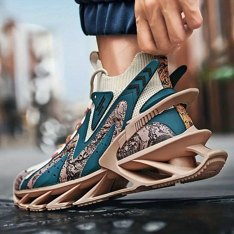 Men's Camouflage Sports Sneakers Superfine Fiber Shoes