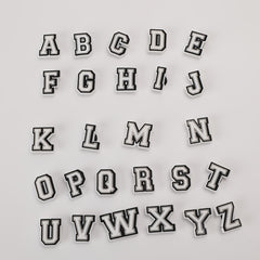 26pcs PVC Letter Charms Shoe Decoration DIY Shoes Pins For Clogs Men Women Teens