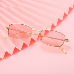 Vintage Small Frame Square Sunglasses For Women Sun Protection