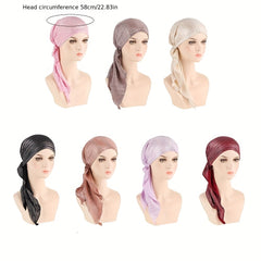 Sparkling Turban Elastic Bonnet Head Scarf Chemo Cap