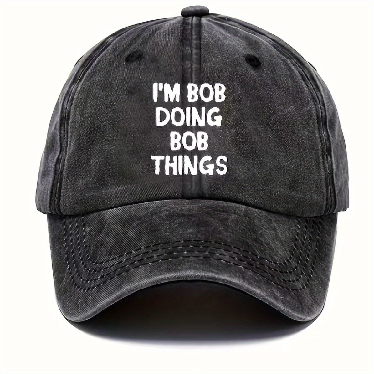 Unisex Embroidery Cap Washed Baseball Caps Outdoor Leisure Hip Hop Hats