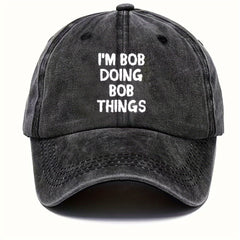 Unisex Embroidery Cap Washed Baseball Caps Outdoor Leisure Hip Hop Hats