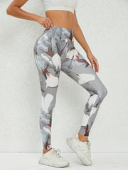 Women's Printed High Waist Butt Lifting Pants for Running & Yoga
