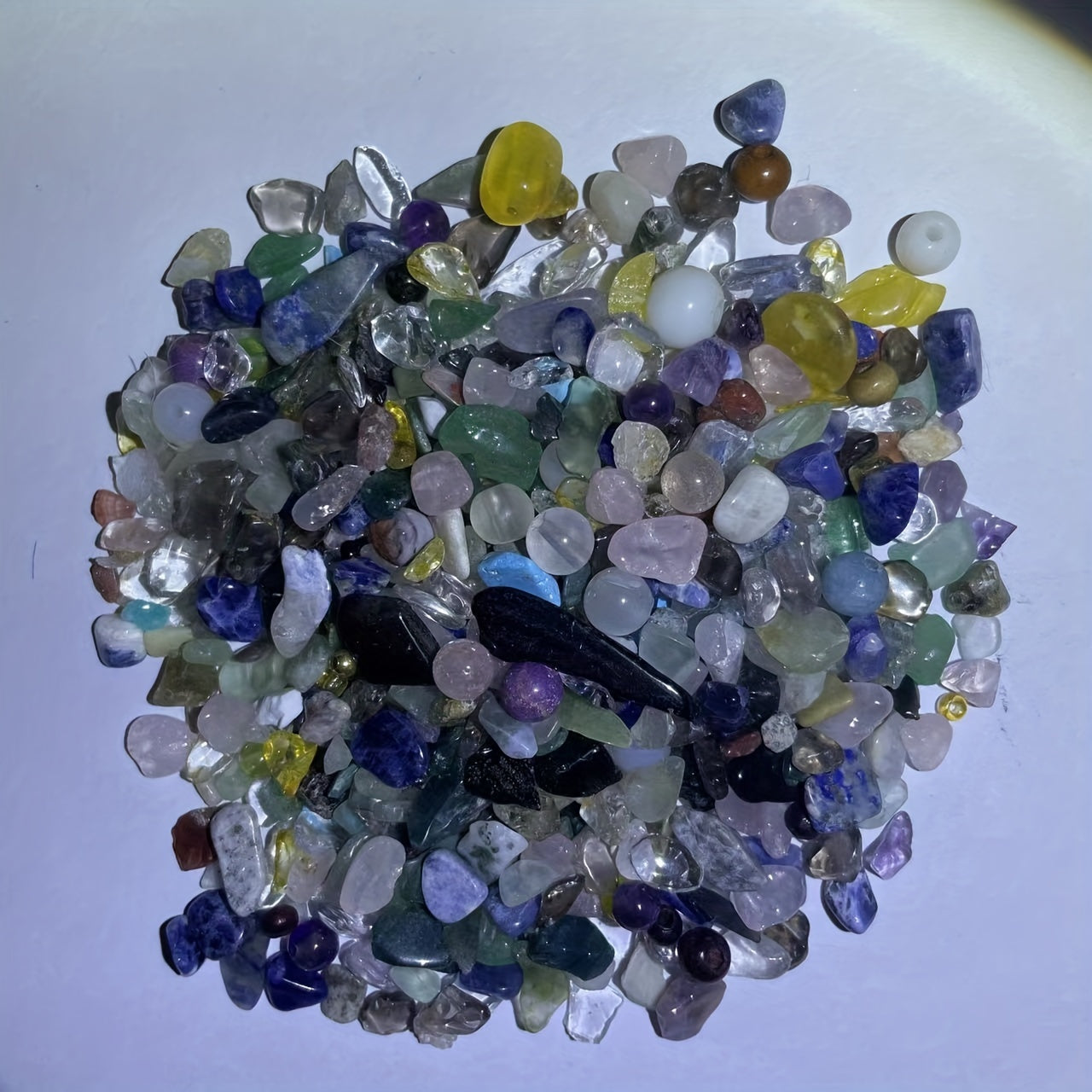 Natural Chip Stone Beads Gemstone DIY Jewelry Making Healing Crystal