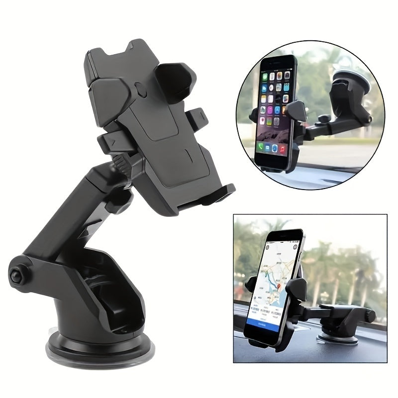 360 Rotation Telescopic Arm Car Phone Holder