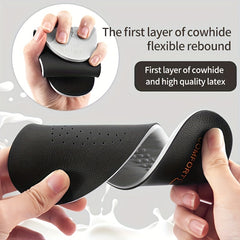 Sports Orthopedic Insoles Soft Elastic Breathable Running Sneakers Men Women