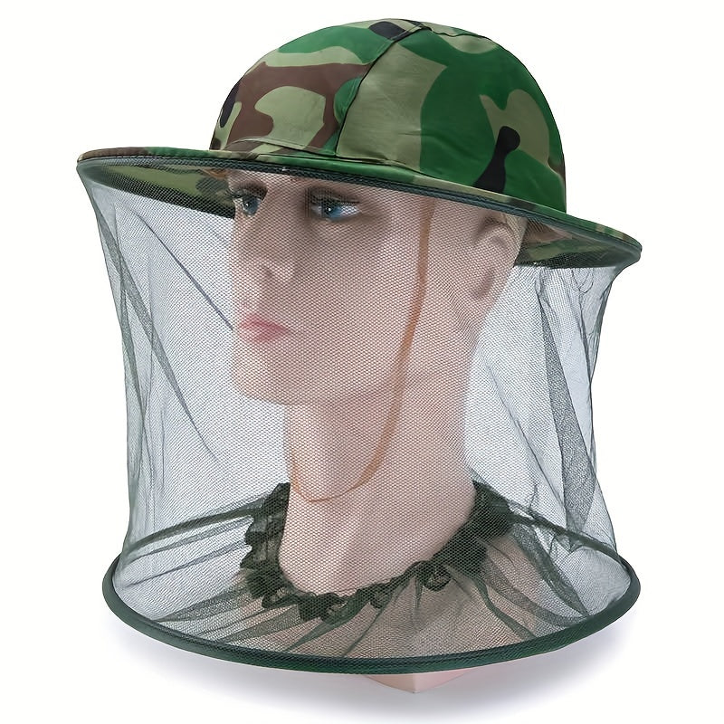 Sun Protection Bucket Hat with Mesh Shield for Ultimate Protection