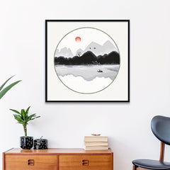 DIY Cross Stitch Kit Scenery Pattern Material Package Bedroom Decoration