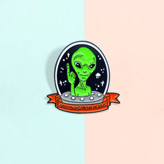 Alien Crew Pin Enamel Pins Gift For Friends