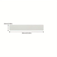 5pcs 30.0cmX119 Non Slip Stair Treads Pre Cut Anti Slip Strips Transparent