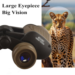 80X80 Compact HD Binoculars for Bird Watching Travel Football