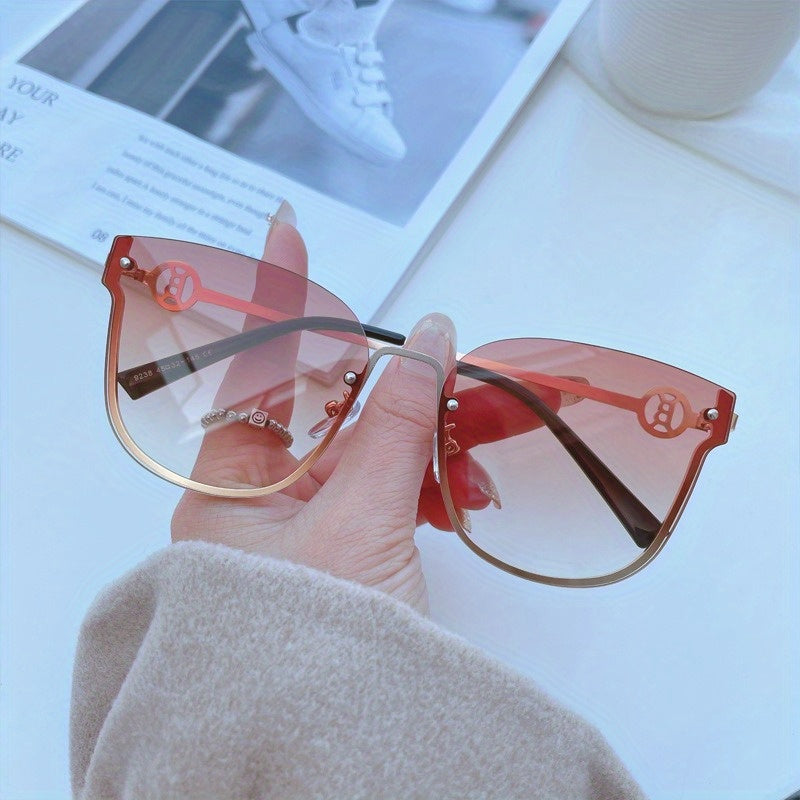 Square Sunglasses Gradient Glasses UV400