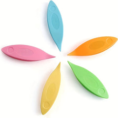 5pcs Colorful Plastic Tatting Shuttles Lace DIY Hand Lacemaking Craft Tool