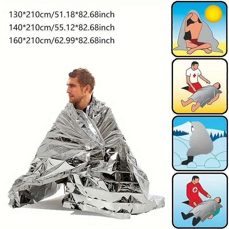 Mylar Thermal Waterproof Blanket for Emergencies