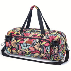 Canvas Yoga Mat Storage Bag Large Capacity Gym Fitness Bag