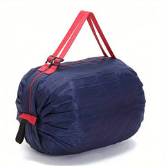 Folding Shopping Bag Storage Handbag Travel Drawstring Shoulder Bag