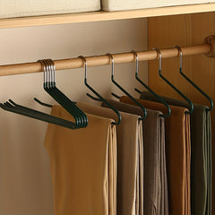 5pcs Goose Shaped Trousers Rack Stainless Steel Non-Slip Clip