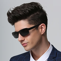 Men's Polarized Square Sunglasses UV400 Protection