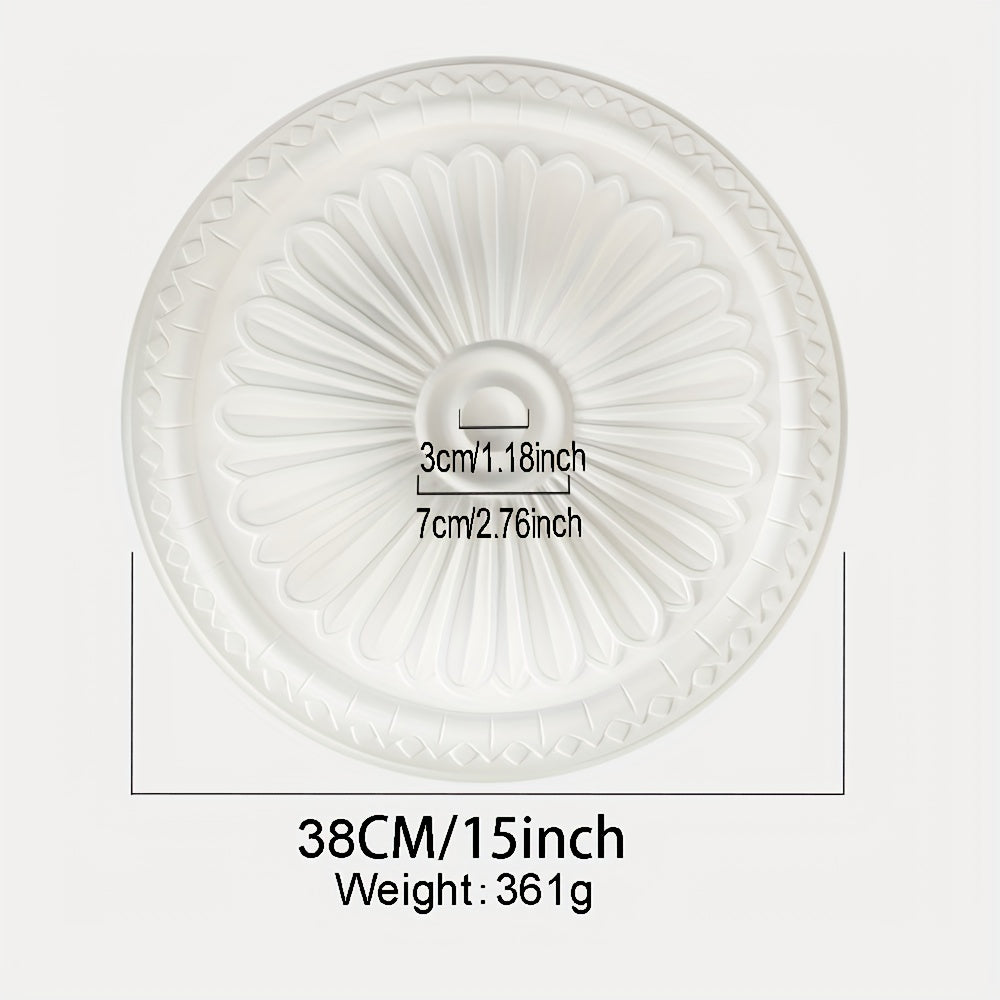 French Round Ceiling Style Decoration Lamp Plate