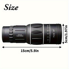 10X42 ABS Binoculars High Definition Wide Field of View Manual Focus