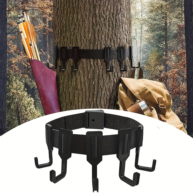 Treestand Strap Gear Hangers 5 Hooks Lightweight Holder