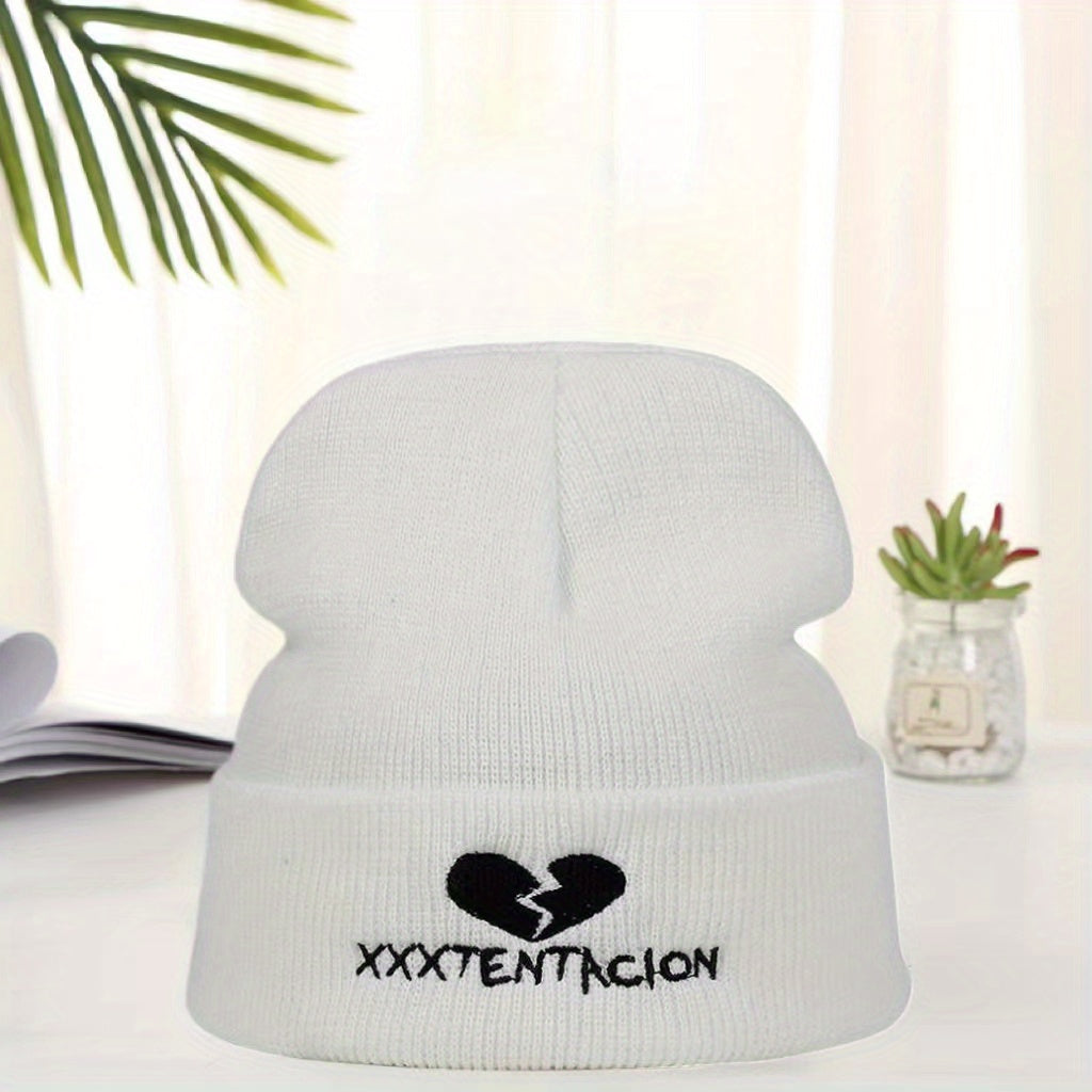 Love Needle Knitted Hat for Unisex