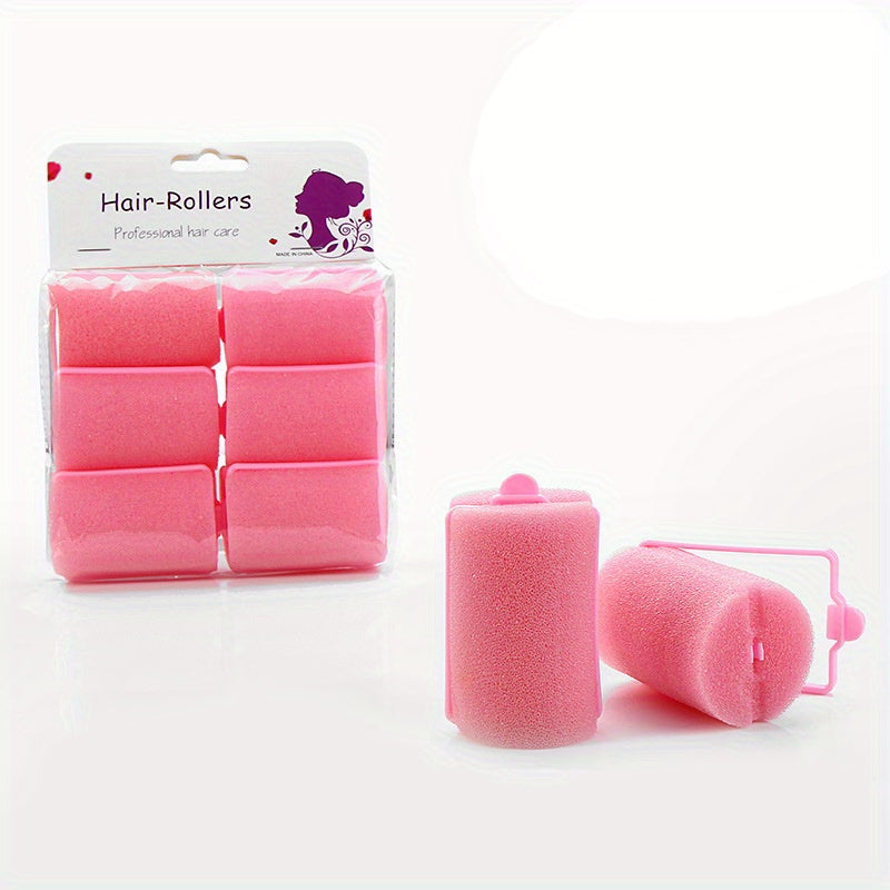 Foam Hair Rollers Sleep Curlers Flexible Hair Styling DIY Sponge Hair Clips