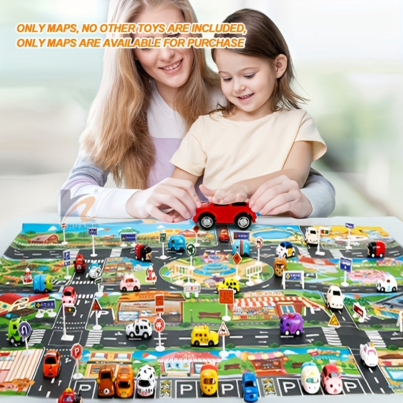 City Playhouse Adventure Map Toy Set for Kids