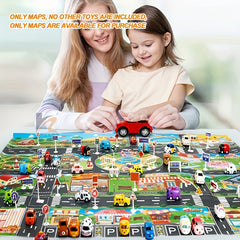 City Playhouse Adventure Map Toy Set for Kids