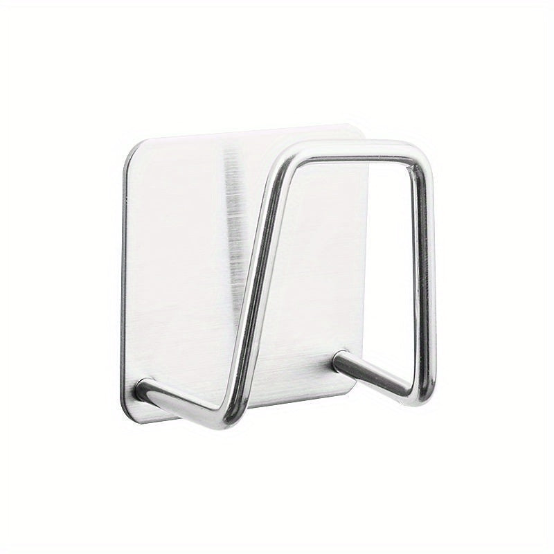 2pcs Sponge Holder Stainless Steel Drain Rack Kitchen Accessories