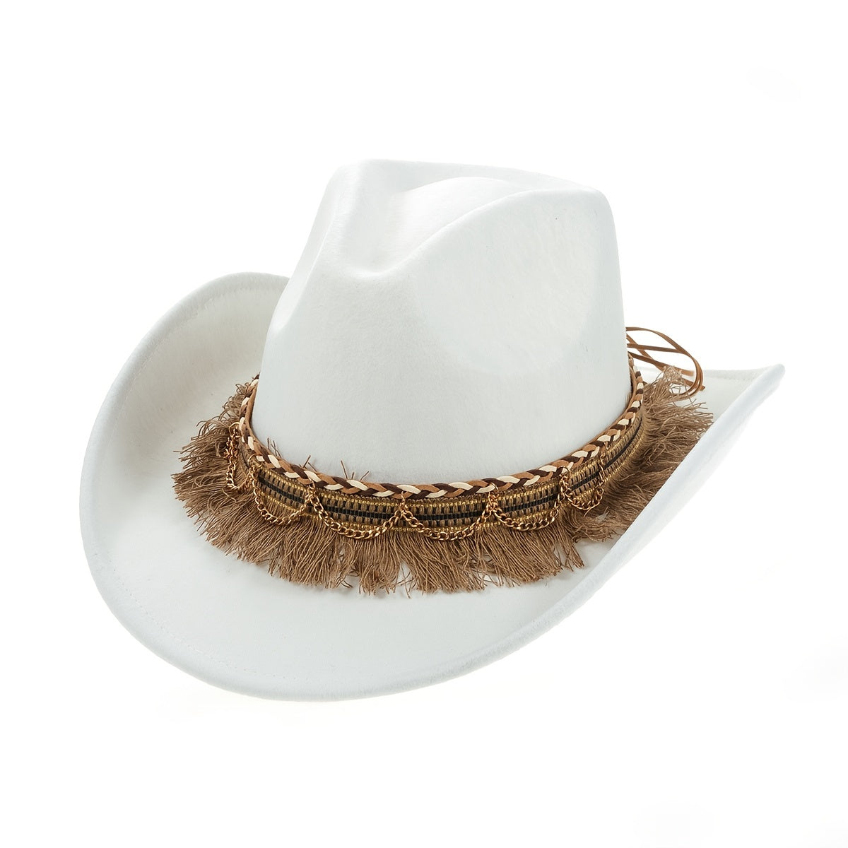 British Style Fedora Trilby Hat Women Jazz Big Brim Hat Vintage Cowboy