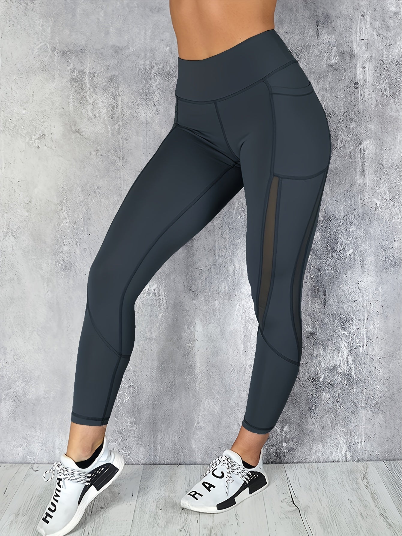  High Waisted Sports Leggings with Pockets