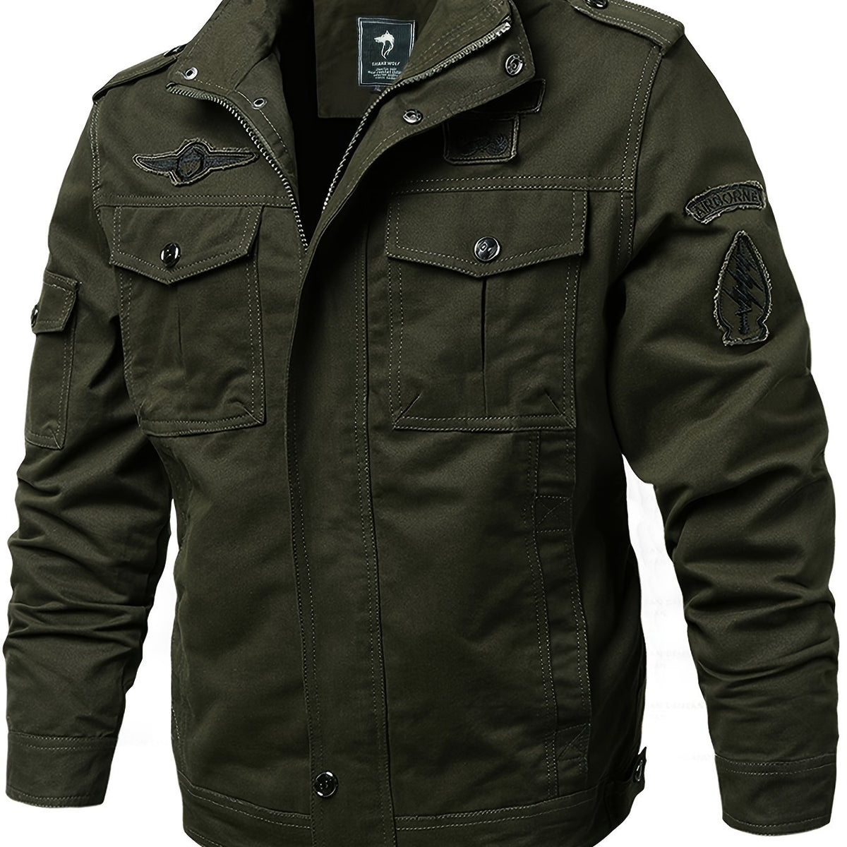 Men's Lightweight Windbreaker Cotton Jacket