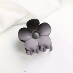 4pcs Gradient Flower Hair Claw Accessories Set