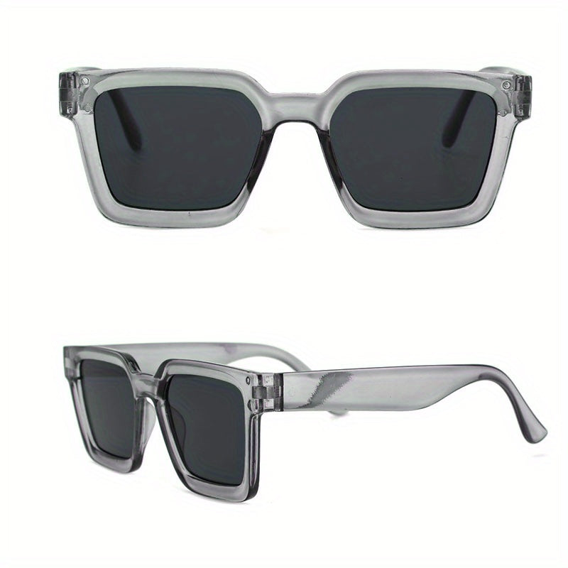 Men's Square Frame Sunglasses Unisex Sports Cycling Beach Photography