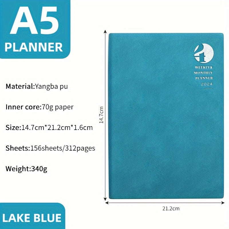 1pc Schedule Book Time Management Planner Notepad