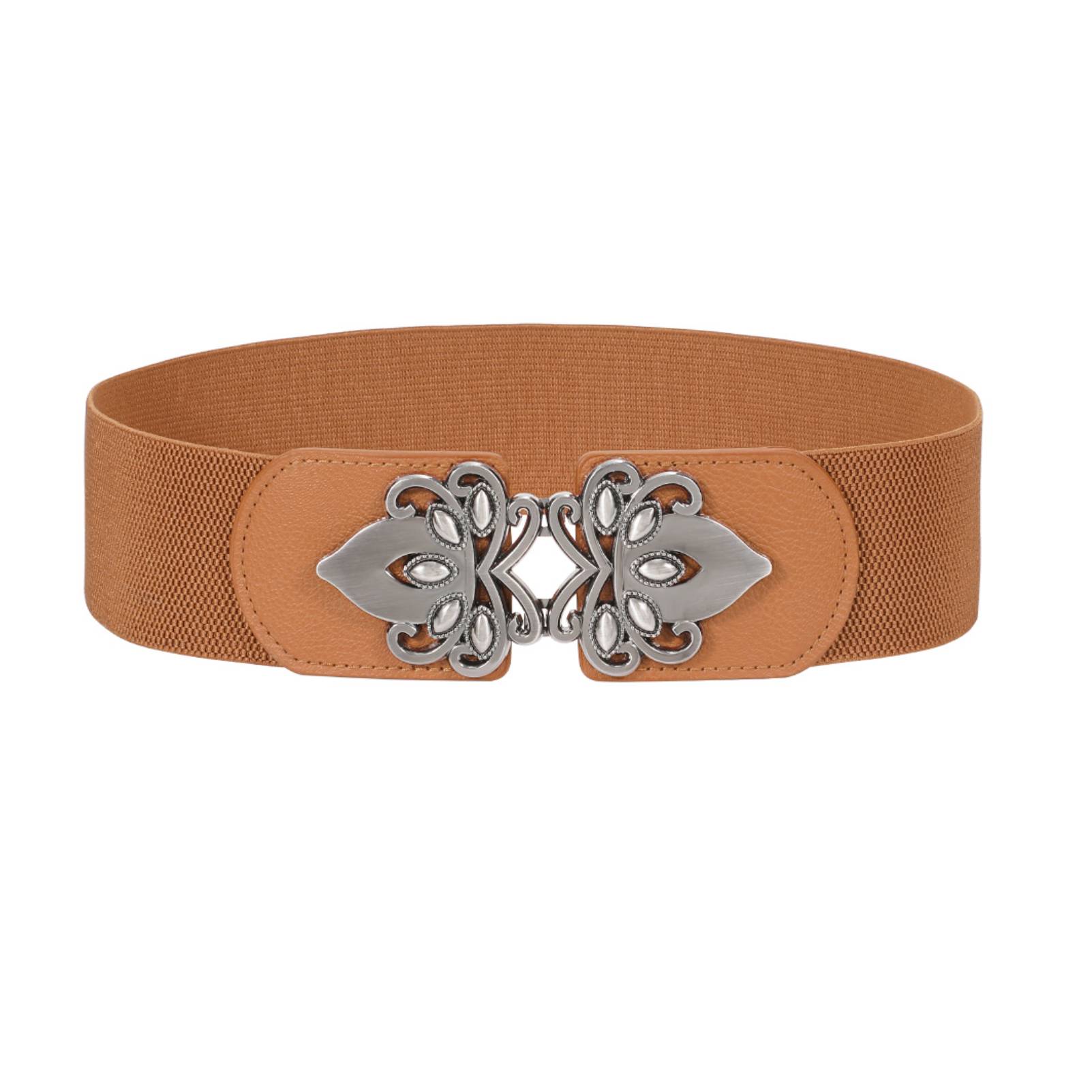 Vintage Wide Elastic Stretch Waist Belt for Party Prom Banquet