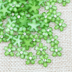 20pcs Resin Flower Phone Case Nail Art Ornament Accessories