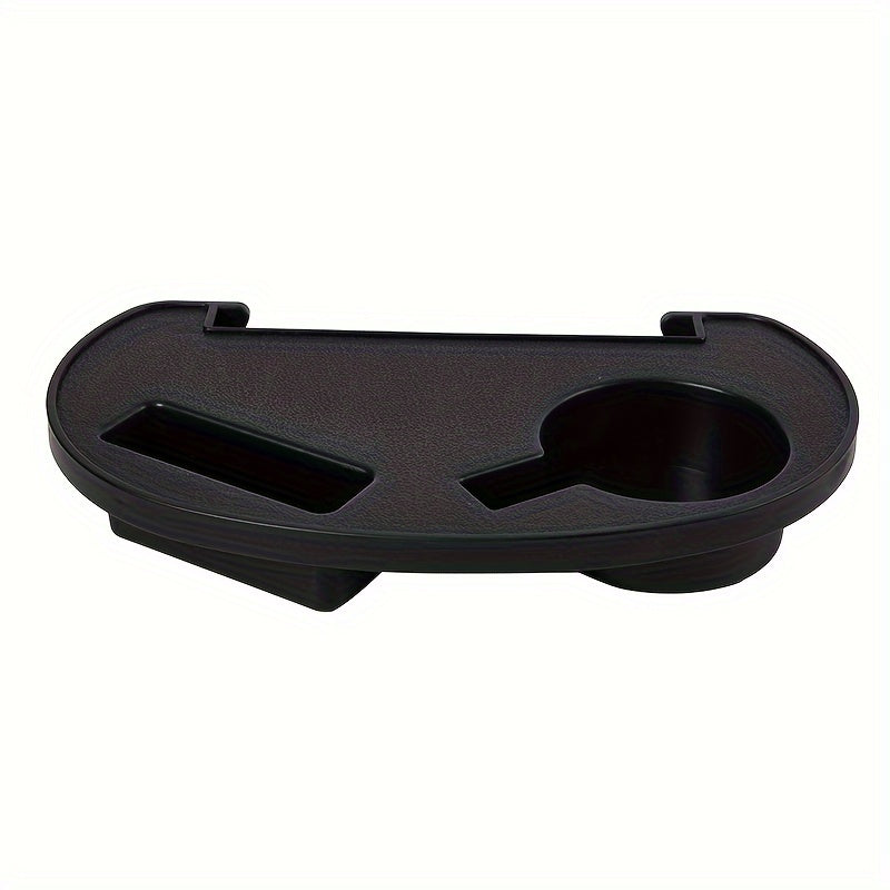 Portable Recliner Cup Holder Snack Tray with Accessory Slots